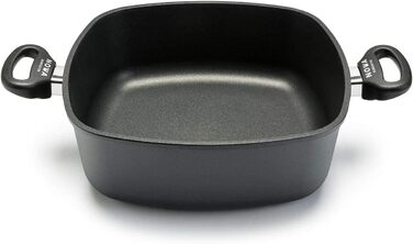 Лита алюмінієва жаровня NOWA, термостійка до 280 C, з антипригарним покриттям, індукційна, зроблена в Німеччині, для всіх типів ва