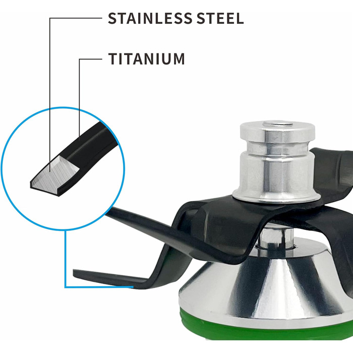 Ніж з титановим лезом для аксесуарів для кухонного комбайна Vorwerk Thermomix TM5 Titan TM5