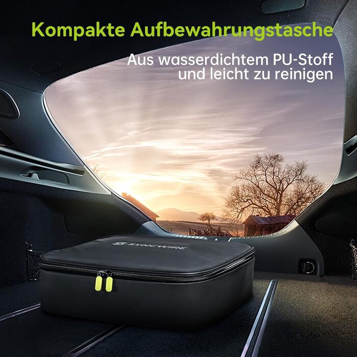 Зарядний пристрій для електромобілів SYNCWIRE 11кВт тип 2-7,5м 3-фазний 6-16А з регульованою потужністю зарядки зарядний кабель дл