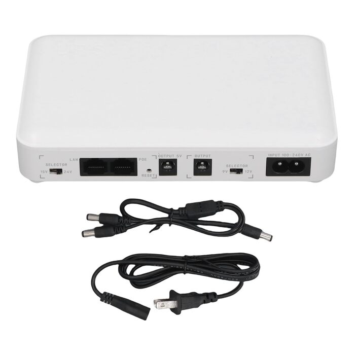 Міні-UPS резервне живлення 8000mAh з WiFi для роутера, модему та камер відеоспостереження
