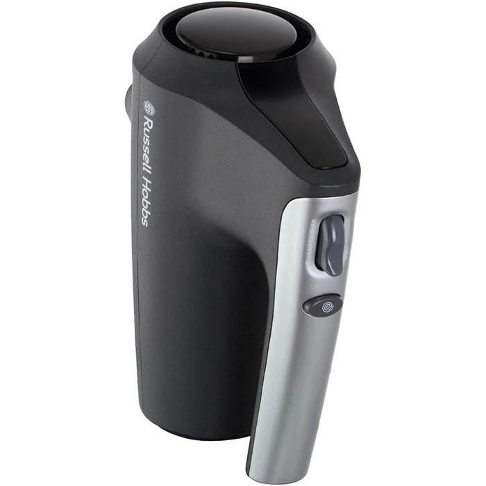 Ручний міксер Russell Hobbs (електричний ручний міксер для випічки, 5 швидкостей турборежим, віночки та гаки для тіста, які можна