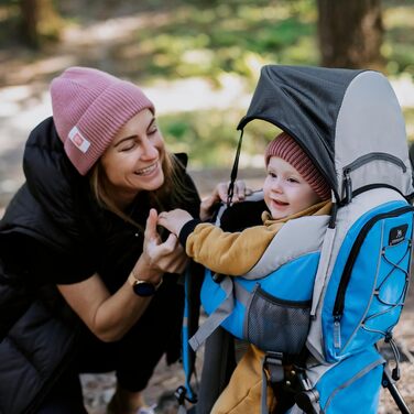 Дитяча коляска Dromader Kraxe до 22 кг дитяча коляска для походів із сонцезахисним навісом, дощовиком, термосумкою, пеленальним ки