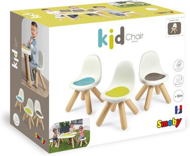 Дитячий стілець Softgrey - Дизайнерський дитячий стілець для дітей від 18 місяців, для внутрішнього та зовнішнього використання, п