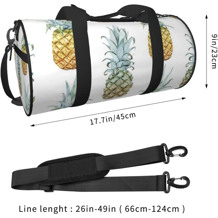 Спортивна дорожня сумка Runde Reisetasche Fashion Pines для чоловіків та жінок