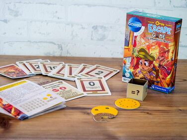 Настільна гра для головоломок і загадок, включаючи картки-підказки та реквізит - Сімейна гра для дітей віком від 8 років 59227