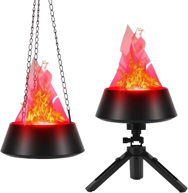 Світлодіодна лампа полум&39я Лампа зі штучним мерехтливим вогнем AC110-240V Декоративний світлодіодний ліхтар з ефектом полум&39я Для використання в приміщенні/на вулиці, на задньому дворі, у внутрішньому дворику, в саду, в будинку з привидами, на кемпінг
