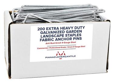 Садові дротяні бруски Pinnacle Mercantile, 9 калібр, 200, 200, надміцний оцинкований матеріал