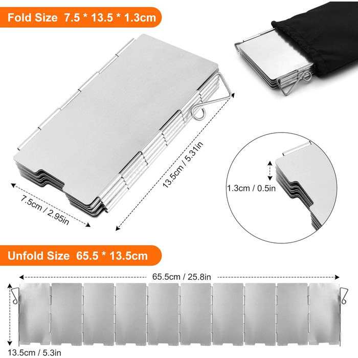 Газова кемпінгова плита Odoland потужністю 3500 Вт з п&39єзоелектричним запалюванням, вітрозахисна газова кемпінгова плита для всіх нагвинчуваних газових картриджних пальників, з адаптером, складна кемпінгова плита, червона з вітровим склом