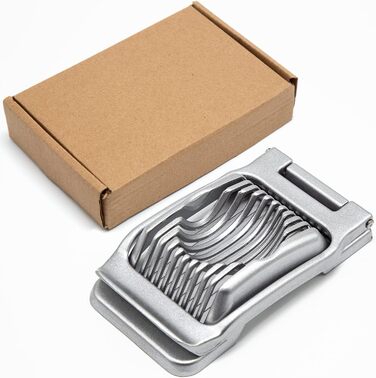 Яйцерізка, Професійний роздільник яєць Ріжучі дроти з нержавіючої сталі Посудомийна машина Безпечна, стабільна алюмінієва Інструме