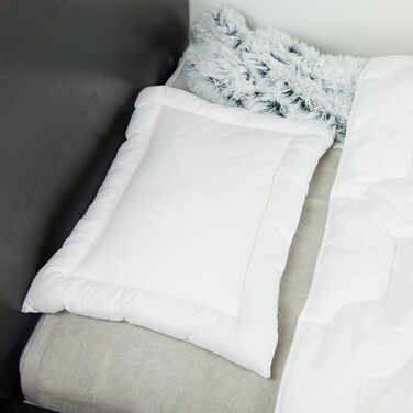 Подушка ZOLLNER, дитяча, 40x60 см, бавовняна суміш, біла 40 x 60 см