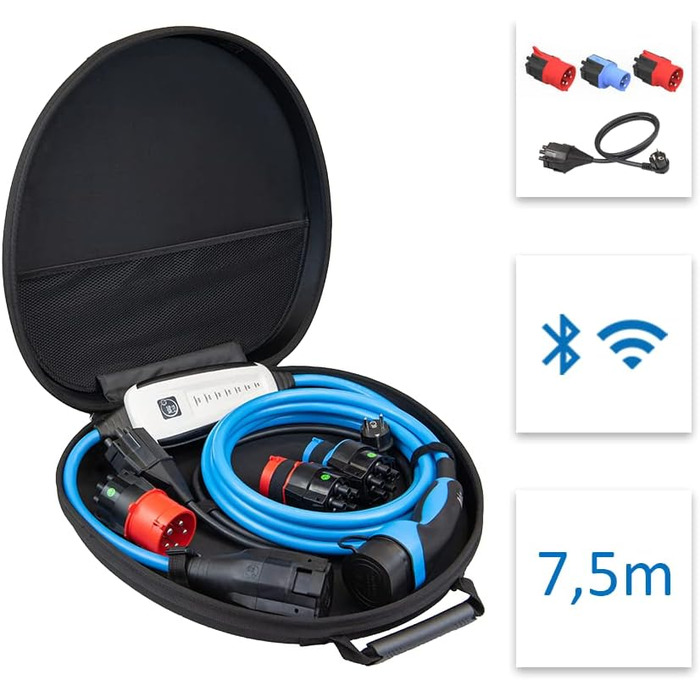 Комплект оптимальний GSM/GPS/SIM Мобільний зарядний пристрій без установки Зарядний пристрій для електромобілів вкл. 32A 5-контакт