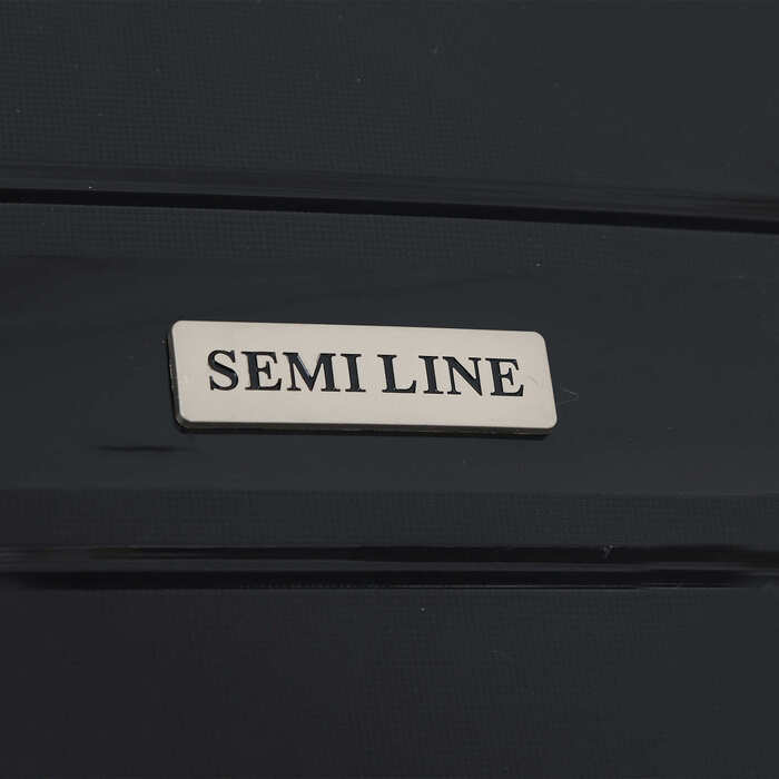 Валіза Semi Line 26' (M) Black (T5618-2)