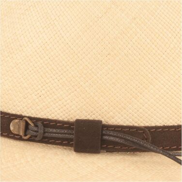 Широкий ОРИГІНАЛЬНИЙ панамський капелюх, солом&39яний капелюх з Еквадору, шкіряний ремінець, плетений вручну, захист від ультрафіолету, стійкий до розривів, сонцезахисний капелюх, розмір 55-56, натуральний колір