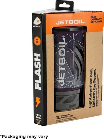 Похідна піч/система приготування їжі Jetboil Flash для кемпінгу та рюкзаків Небиткий