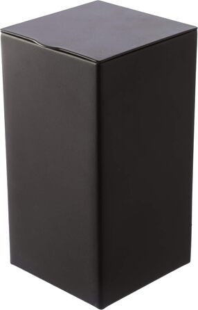 Квадратних металевих герметичних банок для зберігання/чаю, приблизно для 150 г чаю Ерл Грей 12,8 x 6,8 x 6,8 см (В, Ш, Г) також ідеально підходять як банки для кави або спецій, 6