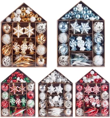 Набір різдвяних кульок із 73 предметів Micpointik