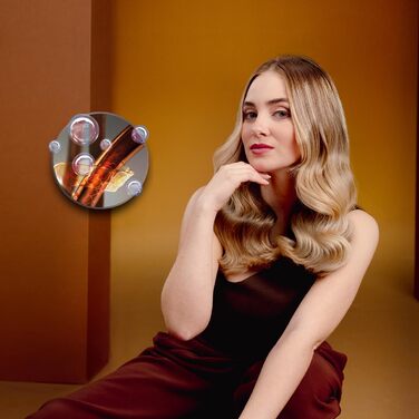 Фен-стайлер Cecotec DryGlam Waves 6in1 Sensor, 1400 Вт, чорний