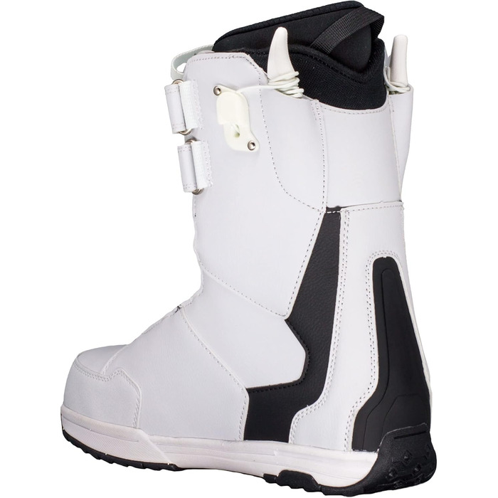 Сноубордічні черевики Airtracks Master Quick Lace/QL - Сноубордічні черевики QL - Білі - Чорні черевики EU 40 / MP 26