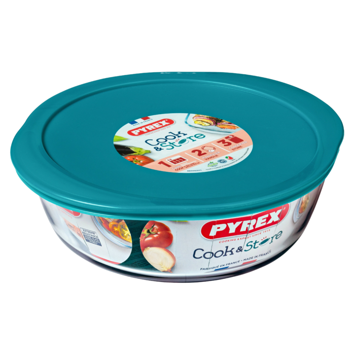 Форма з кришкою Pyrex Cook&Store, 20х18х7 см (1л) (7196657)