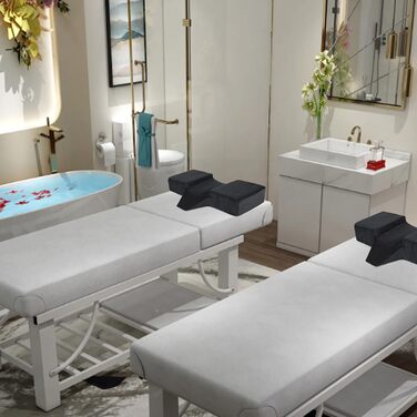 Подушка для вій - косметична подушка з піною з ефектом пам&39яті та оксамитовою наволочкою, подушка для нарощування вій з додатковим нахилом для комфортної підтримки шиї та спини.