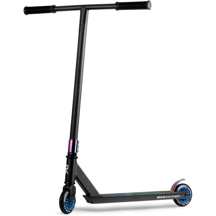 Трюковий самокат Soke EVO Street ABEC-9, чорний