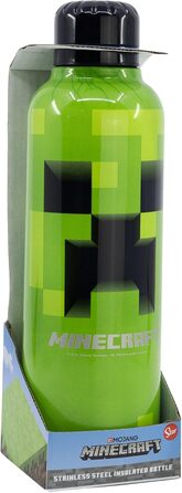 ТЕРМОС-ПЛЯШКА З НЕРЖАВІЮЧОЇ СТАЛІ 515 МЛ MINECRAFT, Журавлина