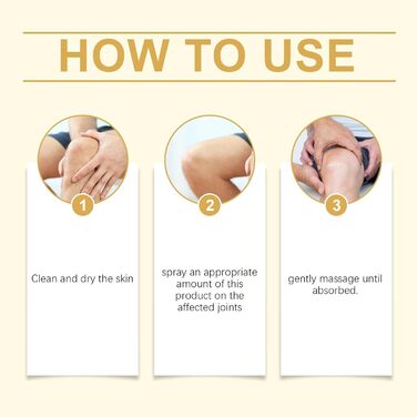 Спрей для загоєння суглобів з бджолиною отрутою, спрей для загоєння суглобів з бджолиною отрутою, спрей для загоєння суглобів з бджолиною отрутою для спини, шиї, колін, рук (3)