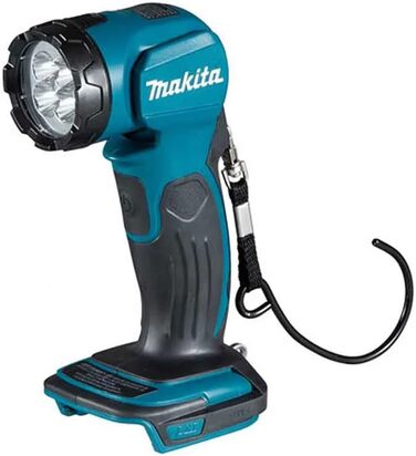 Світлодіодний акумуляторний ручний світильник Makita DML815 14,4 В-18 В (без батареї та зарядного пристрою), 160 люмен, головка світильника повертається на 170