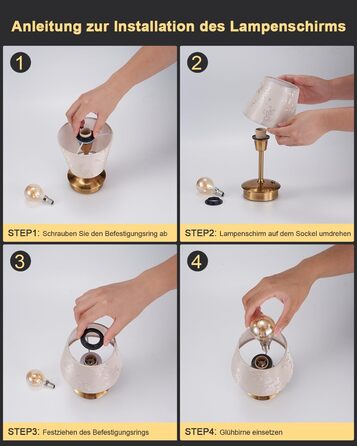 Маленькі бездротові настільні лампи для обідніх столів, вбудований акумулятор 5200 мАг, портативна сенсорна лампа з регульованою яскравістю для ресторану, вітальні, спальні, бару, їдальні, настільна лампа, нічник, шампанське, 2 шт., 2