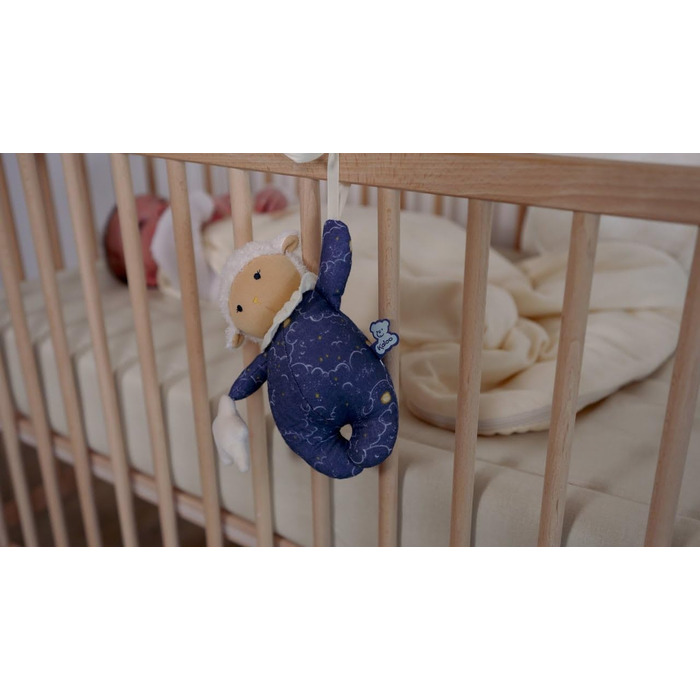 Музичне плюшеве ягня Kaloo Doux Sommeil, синє