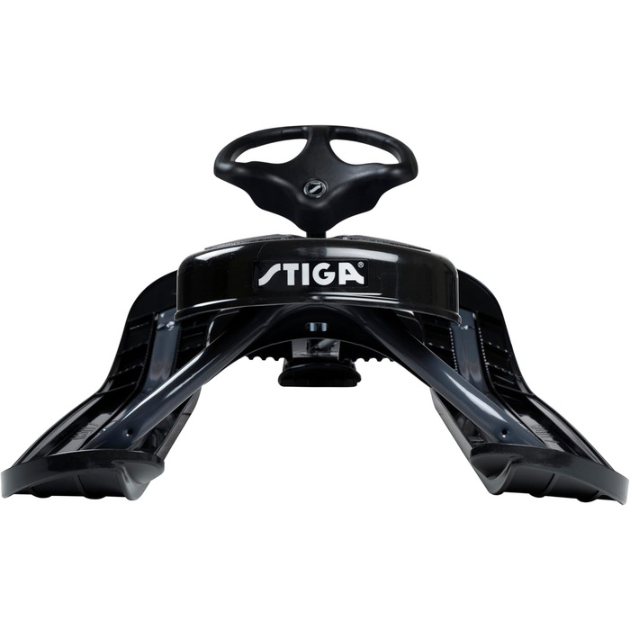 Санки STIGA Snowracer Racing Toboggan Curve Steering Sled для дітей від 7 років, сірі
