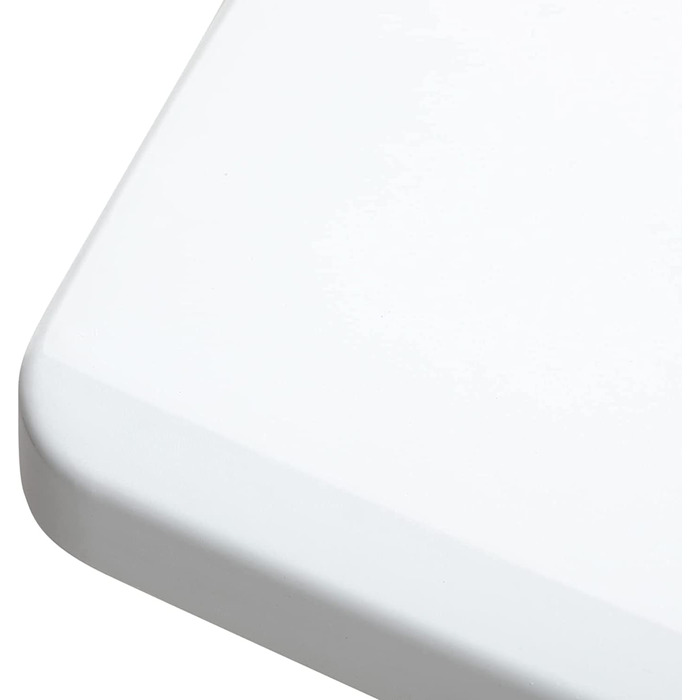 Складаний стіл Невеликий кемпінговий стіл Складаний стіл 2,5 фута/76x50 см Портативний садовий стіл Балконний стіл Складаний стіл Обідній стіл для кухні Барбекю Кейтеринг Вечірка, Білий стіл 76 см * 50 см