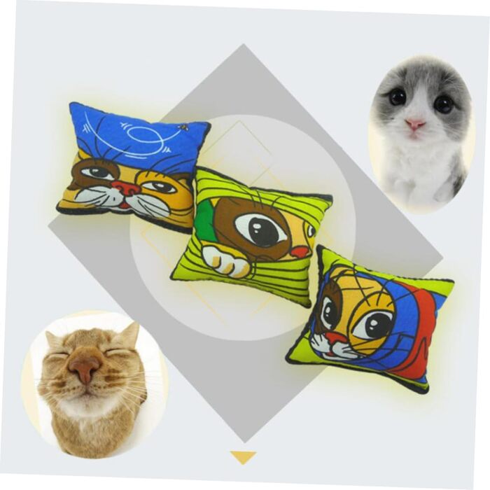 Іграшки для подряпин для котів Іграшки Плюшеві іграшки Play Cat Toys Kitten Pillow, 9 PCS Cat Toys Pet Toys Pet Doll Toys