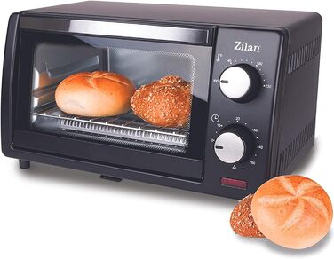 Міні-духова шафа 9 літрів Таймер на 60 хв 800 Вт 100-230C Міні піч Духова шафа Міні-піч Кемпінгова піч Мала духова шафа Маленька духова шафа