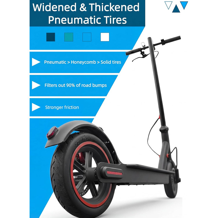 Електросамокат з пневматичними шинами, електричний самокат S3 PRO 20 км/год - нахил 15, запас ходу 30 км, вантажопідйомність 120 кг, подвійна гальмівна система, дисплей, застосунок, електросамокат для дорослих