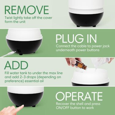 Аромадифузор SALKING, Ультразвуковий ароматерапевтичний дифузор Children Panda для ефірних масел, з функцією автоматичного вимкнення, Дифузор для подарунків до Дня захисту дітей