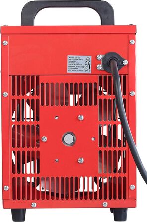 Обігрівач для будівельного майданчика AGT Професійний промисловий електричний обігрівач потужністю 3000 Вт та 3 режимами нагріву (обігрівач для будівельного майданчика, майстерні 230 В, електричний будівельний обігрівач) 1 пристрій, 3000 Вт та 3 режими на