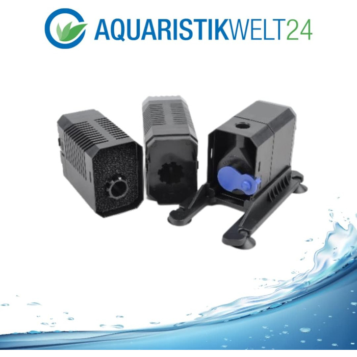 Акваріумний фільтр AquaOne CHJ-1502 I Внутрішній фільтр для акваріумів до 500 літрів I Насос з продуктивністю 1500 л/год I Акваріумний фільтр для прісноводних та морських акваріумів