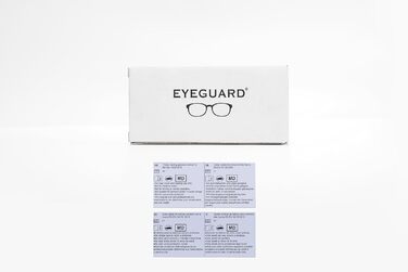 Окуляри для читання EYEGUARD Slim, компактні міні-окуляри для читання, суперлегкі металеві, кишенькові окуляри для читання з портативними чохлами для чоловіків і жінок, 2 пари багатокольорові 1,5 x