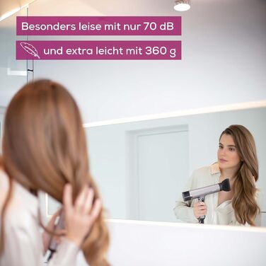 Фен Beurer HC 100 Excellence, фен з потужним цифровим двигуном, сушить на 20 швидше, легка вага, особливо тихий, іонна функція для