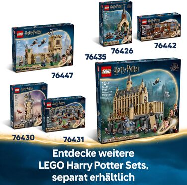 Конструктор LEGO Harry Potter 76443, Мотоциклетна подорож Геґріда та Гаррі, 617 деталей