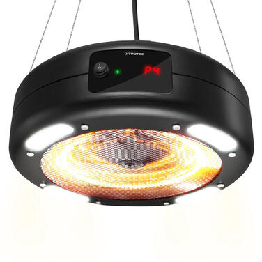 Обігрівач інфрачервоний Trotec IR 1550 SC 1500W + LED Black (1410003812)