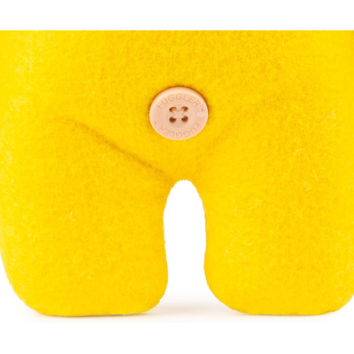 FUGGLER Funny Ugly Monster, плюшева іграшка, жовта
