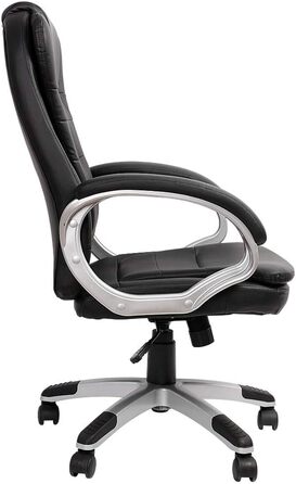 Ігрове крісло Melko Ергономічне офісне крісло чорного кольору Офісне гоночне крісло Настільне крісло Крісло керівника Ігрове крісло Геймерське крісло Гоночне спортивне крісло Обертове крісло Крісло для ПК Ігрове крісло