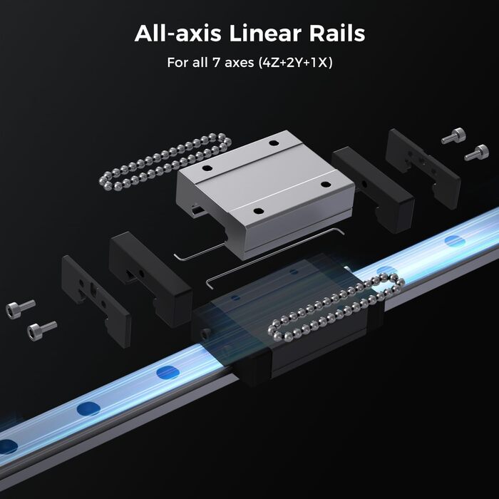 Принтер Sovol SV08 з камерою, 350x350x345 мм Core-XY 3D-принтер 700 мм/с, високошвидкісний друк із відкритим вихідним кодом, 3D-