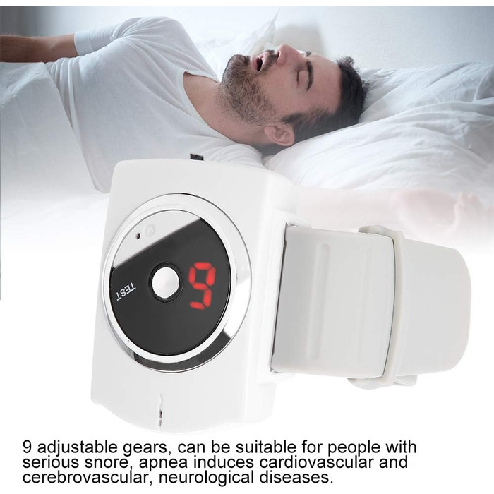 Далекий інфрачервоний хропіння зупинити хропіння анти хропіння браслет годинник інструменти охорони здоров'я для людей з важким хропінням апное викликає серцево-судинні та цереброваскулярні захворювання