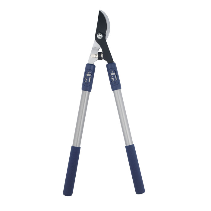 Обрізувачі Spear & Jackson 4822RSA Razorsharp Active Bypass точне обрізання живих гілок, леза з вуглецевої сталі з PTFE-покриттям, сталеві ручки з вініловим покриттям, амортизатор