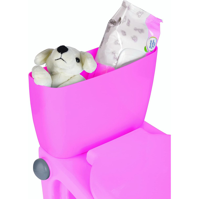 Перший туалет для малюків - рожевий