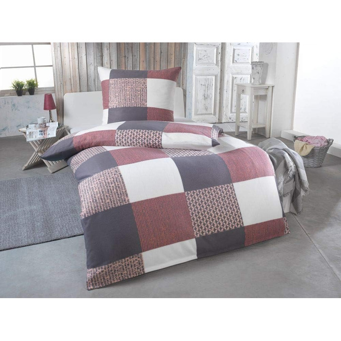 Тепла зимова постільна білизна з мікрофібри DreamHome з термофлісу 135x200 155x220 200x200 для холодної пори року, сучасна, розмір 155 x 220 см, дизайн - мотив Дизайн 6 155 x 220 см Дизайн 6