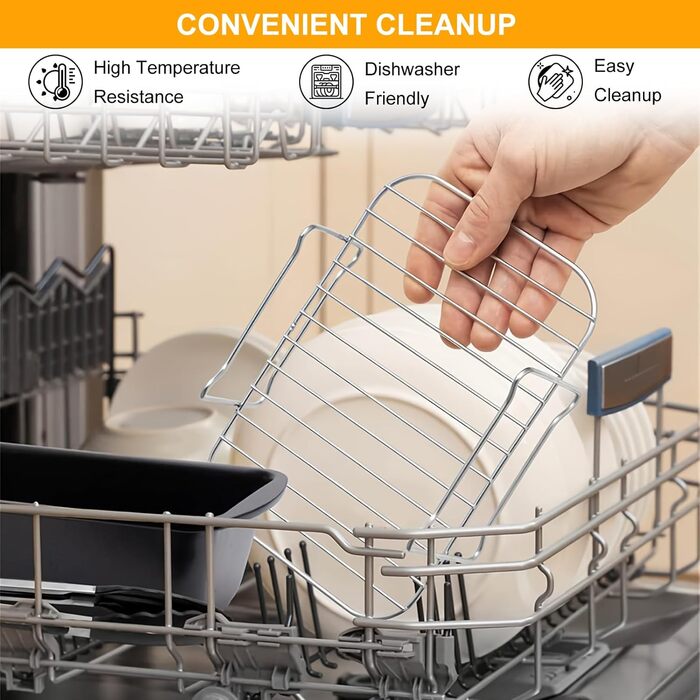 Аксесуари для фритюрниці ARNTY Dual Zone із силіконовою формою підходять для аксесуарів Ninja Foodi AF300EU, AF400EU, Innsky, Princess Dual Аксесуари для фритюрниці 7.6 л-9.5 л